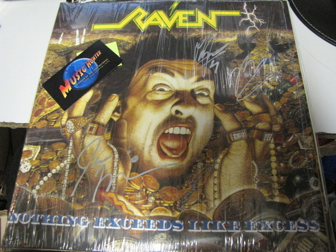 RAVEN - NOTHING EXCEEDS LIKE .. 2LP KOKO BÄNDIN NIMMAREILLA