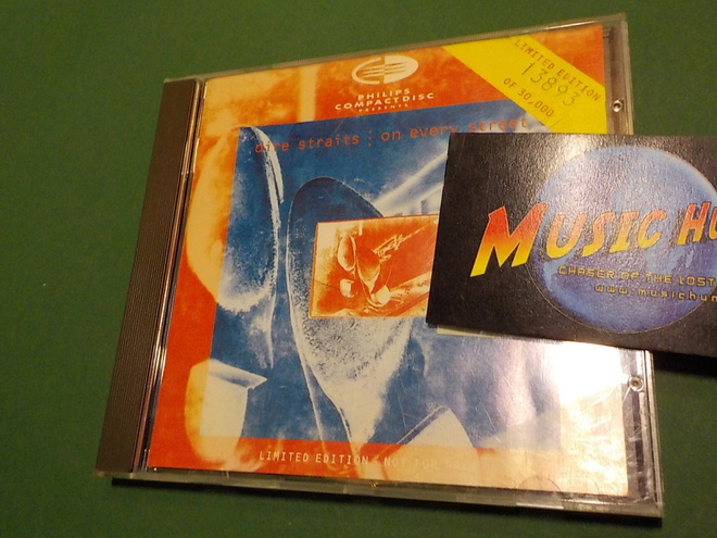 DIRE STRAITS - ON EVERY STREET 4 TRACK PROMO CDS