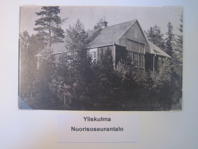 VANHA Postikortti Lieto Yliskulma 1920-l