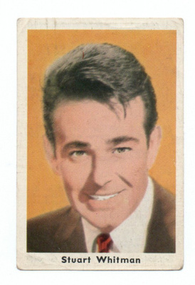 Purkkakuva Hellas Filmitähti-sarja 26 n:o 117 STUART WHITMAN
