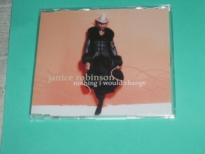 CD Maxi Single Janice Robinson - Nothing I Would Change
