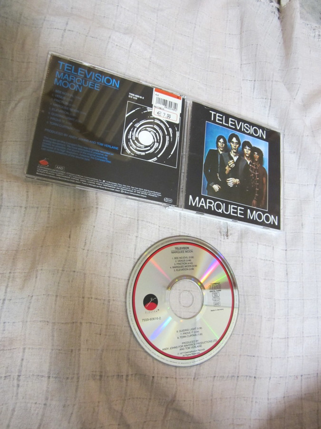 Television – Marquee Moon ; uudenveroinen cd