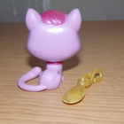 LITTLEST PET SHOP lila Friday KISSA + amuletti - pikkukuva 3