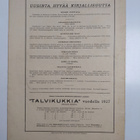 Talvikukkia 1927 : Evankelinen joululehti - pikkukuva 2