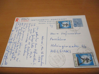 1973 Hki kirjattu paikalliskortti