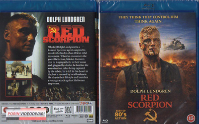 Punainen Skorpioni (87 997) UUSI -FI- BLU-RAY dolph lundgr