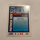 1991-92 Score Dream Team Canadian Bilingual Patrick Roy #372 - pikkukuva 2