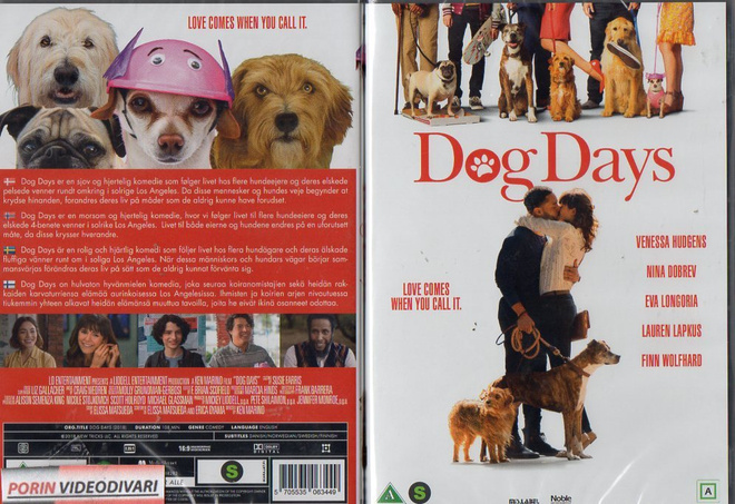 dog days	(77 253)	UUSI	-FI-	DVD	nordic,			2018