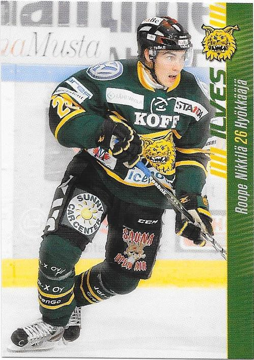 2012-13 CardSet #213 Roope Nikkilä Ilves