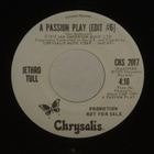 Jethro Tull 7" A Passion Play (edit #6) USA and Canada Promo - pikkukuva 1