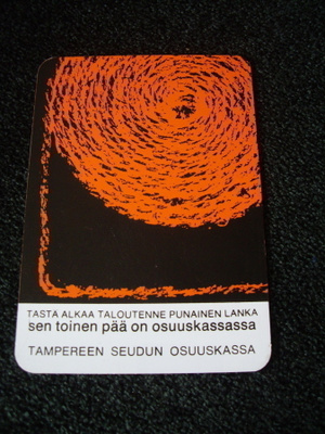 JÄÄKIEKKO SM -sarja v.1967-68 Tampereen seudun osuuspankki