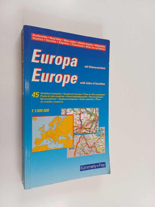 Kummerly + Frey : Europa = Europe 1:1000000 : Strassenatl...