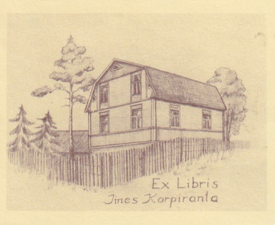 Ex Libris, Iines Korpiranta, b676