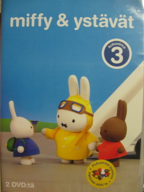 MIFFY & YSTÄVÄT KOKOELMA 3 DVD