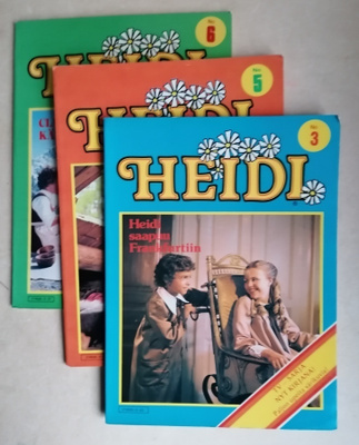 1979-80 Heidi tarinat 3kpl