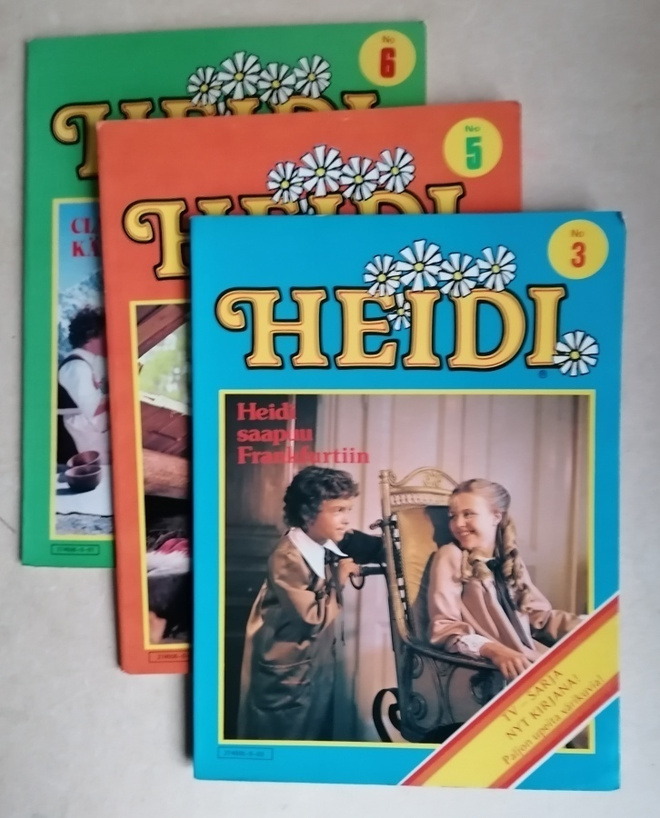1979-80 Heidi tarinat 3kpl