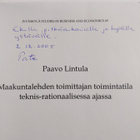 Paavo Lintula : Maakuntalehden toimittajan toimintatila t... - pikkukuva 3