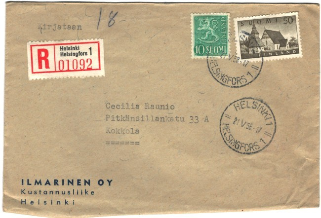 FIRMA R-KUORI ILMARINEN HELSINKI