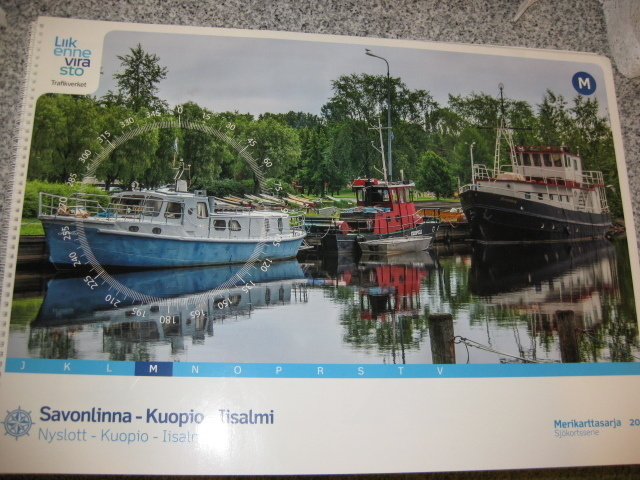 MERIKARTTASARJA SAVONLINNA-KUOPIO-IISALMI 2016