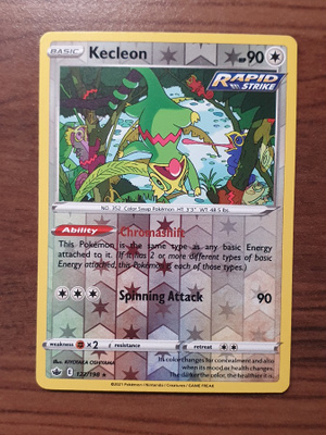 Pokemon Kecleon 122/198 Reverse holo rare