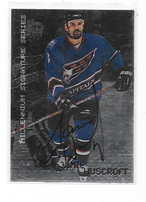99-00 BAP Millenium Auto #244 Jamie Huscroft Caps Goonie