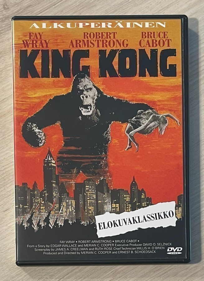 KING KONG (1933) Alkuperäinen elokuvaklassikko!