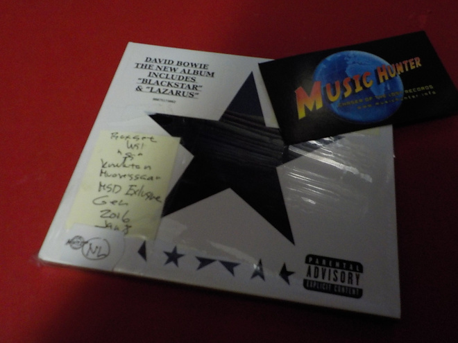 DAVID BOWIE - BLACKSTAR UUSI CD