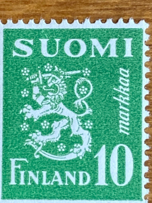 LEIJONAMALLI 1930 10MARKKAA**