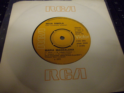 7" single :  Seija Simola : Maria Magdalena + 1 ( SIS.PK )
