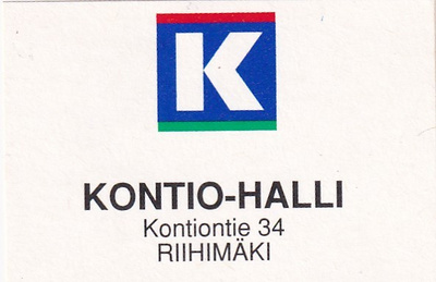 Riihimäki, Kontio - Halli   b607