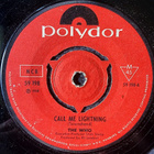 7” SINGLE The Who - Call Me Lightning /Dr. Jekyll & Mr. Hyde - pikkukuva 1