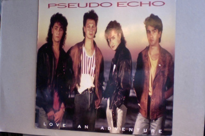 PSEUDO ECHO  ::  LOVE AN ADVENTURE  ::  VINYYLI LP     1987
