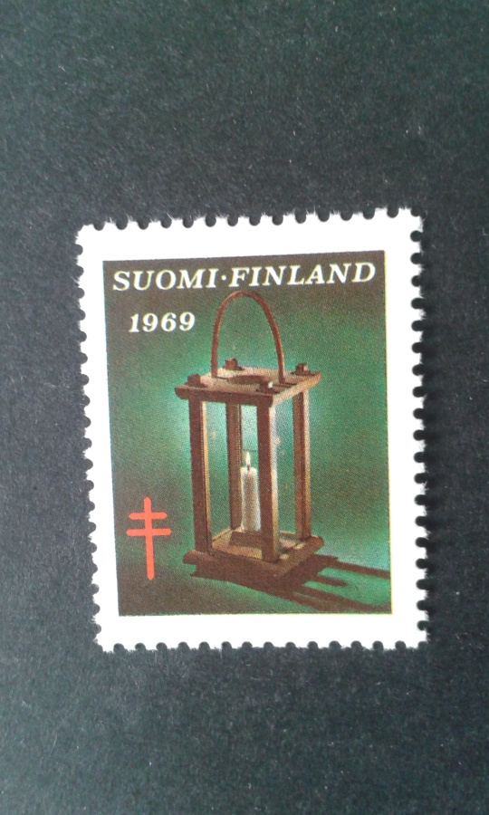 1969 tub   joulumerkki kynttilälyhty**