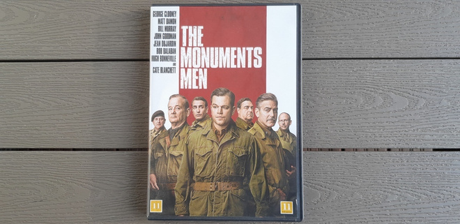 DVD: The Monuments Men (George Clooney, Matt Damon 2014)