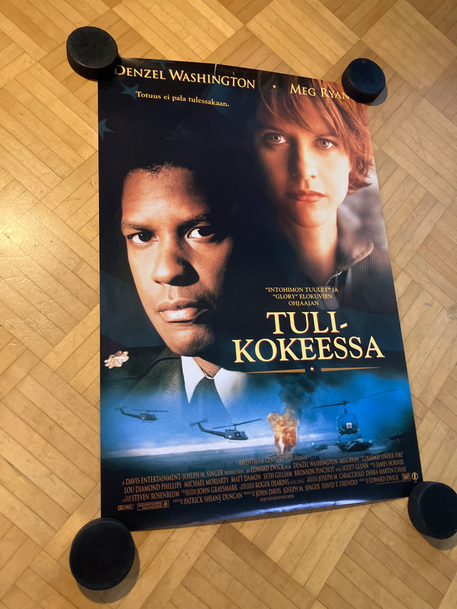 Elokuvajuliste - Tulikokeessa (56,5 x 69,5)