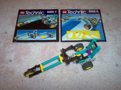 Lego Technic 8202, 8207 ja 8235 - legot