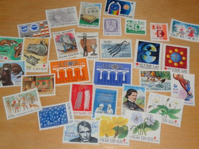 1982- 1984 postituoreita postimerkkejä