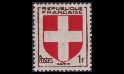 Ranska 848 ** Vaakuna Savoyen (1949)