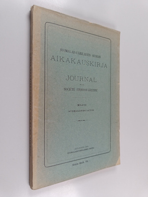 Suomalais-ugrilaisen seuran aikakauskirja 43