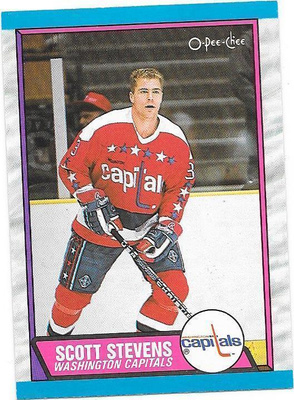 1989-90 OPC #93 Scott Stevens Washington Capitals