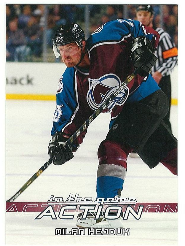 03-04 In the Game Action #166 Milan Hejduk