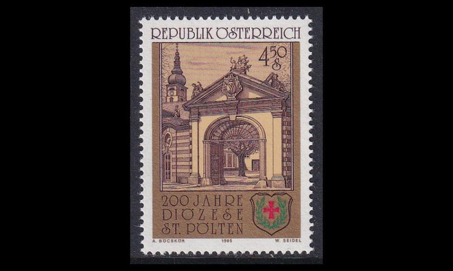 Itävalta 1814 ** Pöltenin hiippakunta 200v (1985)