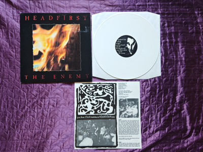 HEADFIRST - THE ENEMY (1991)ALKUPERÄINEN USA WORKSHED