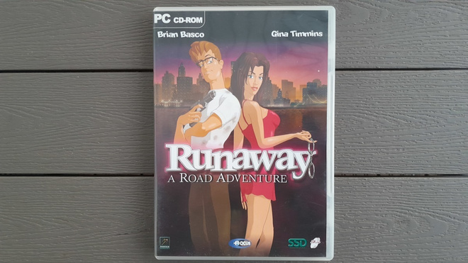 PC CD: Runaway - A Road Adventure peli (2003)