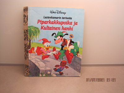 DISNEY KULTAISET KIRJAT,PIPARKAKKUPOIKA JA KULTAI.. 15, 1989
