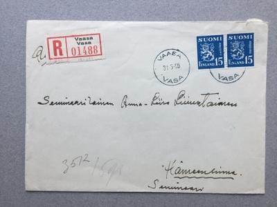 R -kuori Vaasa 31.5.1950