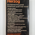 Saul Bellow : Herzog - pikkukuva 2