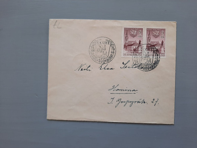 erikoisleima 1949 Raahe 14/8 1949, aito käyttö