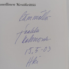 Jaakko Kolmonen ym. : Onnellinen kesäkeittiö (signeerattu... - pikkukuva 3