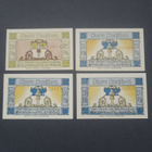 Notgeld Stadt Stassfurt 1921, 4kpl - pikkukuva 1